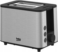 Toster Beko TAM 7321 I 950W Ruszt Tacka 6 stopni opiekania Srebrny
