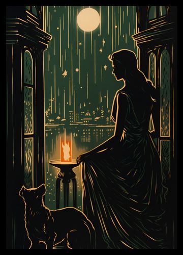 Plakat 29,7x42cm Nocne Szeptanie na Arena.pl