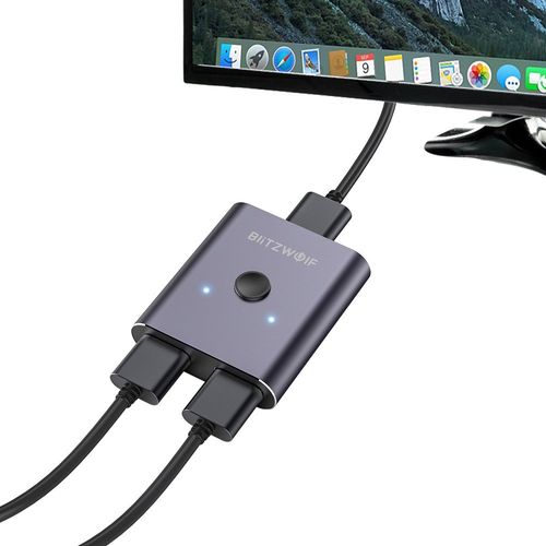 Przełącznik / Switch Hdmi 2X1 Blitzwolf Bw-Hdc2, 4K (Czarny) na Arena.pl