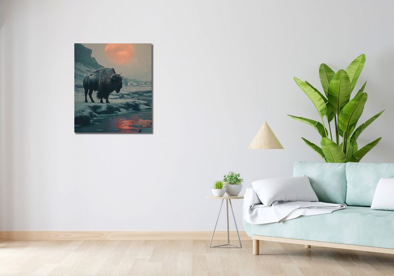 Obraz 60x70cm Żubrowy Monolit zdjęcie 2