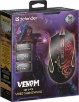 Mysz przewodowa Defender VENOM GM-640L 3200dpi Gaming 8P + GRA