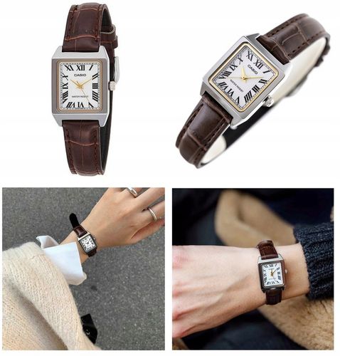 ZEGAREK DAMSKI CASIO LTP-V007L skórzany +BOX +GRAWER na Arena.pl