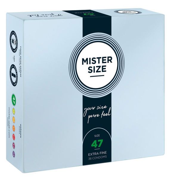 Mister Size 47Mm Pack Of 36 zdjęcie 1