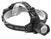 LATARKA Czołowa LED P90 TYLNE Światło Czerwone ZOOM Czołówka SOS 2845