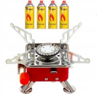 KUCHENKA TURYSTYCZNA GAZOWA + 4x GAZ ALPEN CAMPING PIKNIK KAMPING PLENER