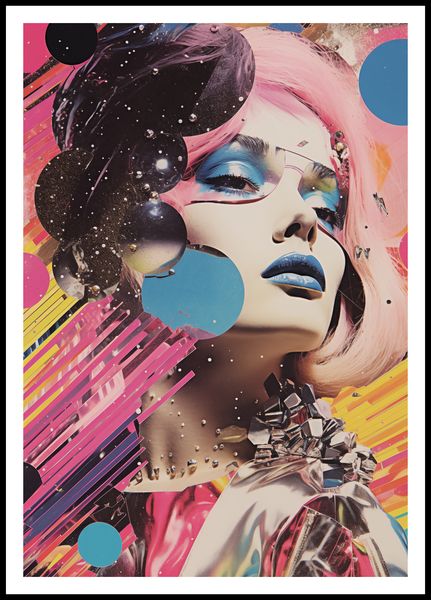 Plakat 68x98cm Portret Neo zdjęcie 3