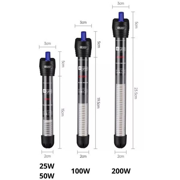 GRZAŁKA DO AKWARIUM Z TERMOSTATEM MOCNA AKWARIOWA TERMOSTAT 20-60 L zdjęcie 3