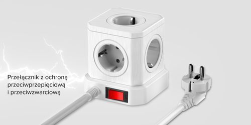 Kostka zasilająca Newell GaN Power Cube 9w1 na Arena.pl