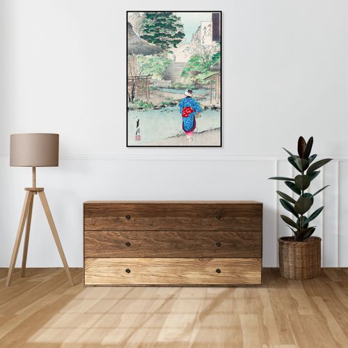 Plakat 60x80cm True View of Benten, Gekko Japoński Vintage na Arena.pl