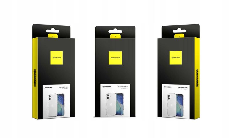 Spacecase Clear Hybrid Case Iphone 17 zdjęcie 11