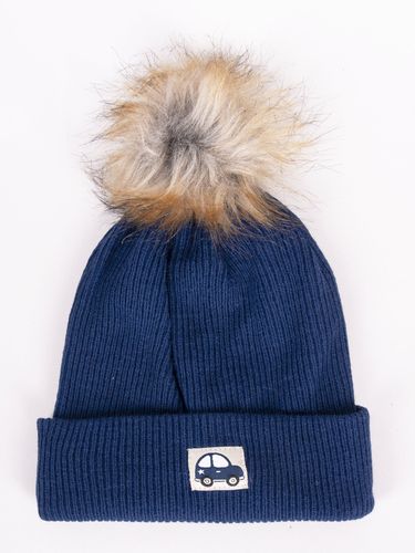 Czapka zimowa dziecięca z autem 46-48 YOCLUB na Arena.pl
