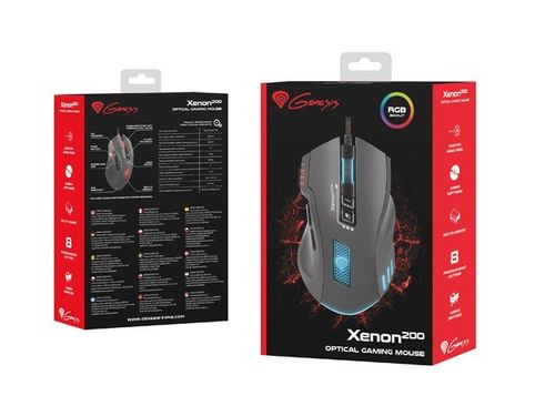 Mysz GENESIS XENON 200 3000 dpi na Arena.pl