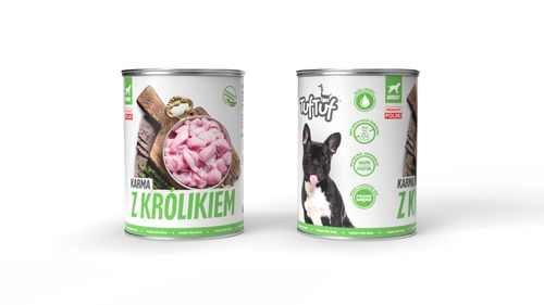 TUF TUF Mokra karma dla psa z królikiem 400g na Arena.pl