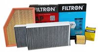 2X FILTRON ZESTAW FILTRÓW BMW 5 E60 E61 05-10 4.8 550i 367KM N62