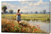 Obraz 100x70cm Wiejski Spokój