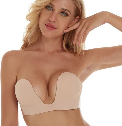 BIUSTONOSZ samonośny STANIK bez ramiączek PUSH UP na Arena.pl