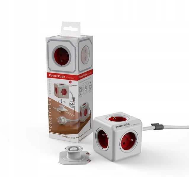 Listwa przedłużacz PowerCube Extended 1,5 m szary zdjęcie 9