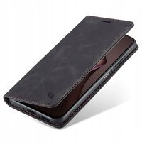 ETUI Z KLAPKĄ SKÓRZANE PORTFEL WALLET CASE ZAMYKANE DO XIAOMI 15T