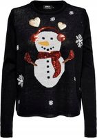 Sweter Only Onlxmas Exclusive Snowman KNT S