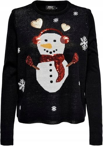 Sweter Only Onlxmas Exclusive Snowman KNT S na Arena.pl