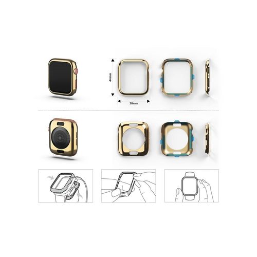 RINGKE FULL FRAME APPLE WATCH 4/5 (44MM) GOLD na Arena.pl