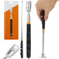 Chwytak magnetyczny teleskopowy magnes warsztatowy z latarką led 79,5