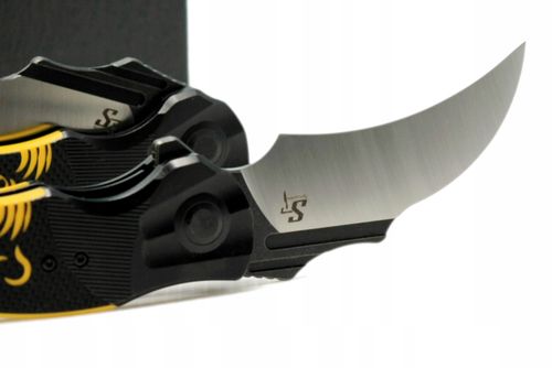 Nóż składany kieszonkowy KARAMBIT stal EDC survival Sitivien ST164 scyzoryk na Arena.pl