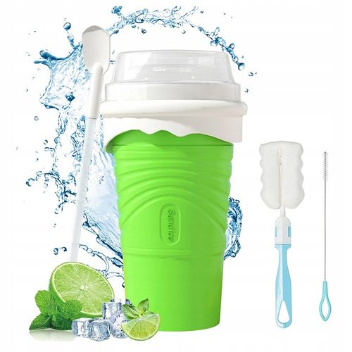 KUBEK DO ROBIENIA SLUSHY LODÓW SORBETÓW WYCISKANY NA BREJĘ SMOOTHIE 500ML na Arena.pl