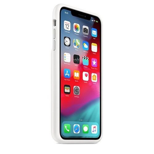 Etui Smart Battery Case do iPhonea XS Max - białe na Arena.pl