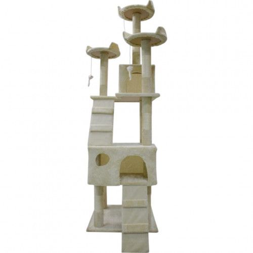 DRAPAK DLA KOTA 170 CM Z DOMKIEM I PLATFORMAMI 7 POZIOMÓW na Arena.pl