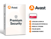 Avast Premium Security • Antywirus • 1 urządzenie • 2 lata • PC