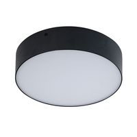 Nowoczesny plafon ledowy Monza AZ2262 20W do przedpokoju czarny