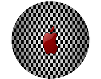 Opłatek na tort Apple