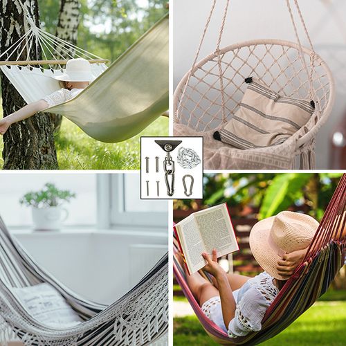 Mocowanie Sufitowe Obrotowy Uchwyt do Hamaka Huśtawek Zestaw Montażowy na Arena.pl