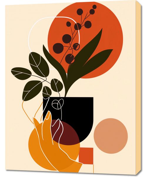 Obraz 70x90cm Dotyk Naturalności zdjęcie 1
