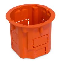 puszka instalacyjna 60x60 głęboka pomarańczowa - vt-451-6060