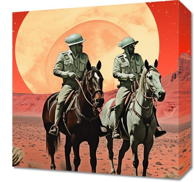 Obraz 40x40cm Patrol Kosmiczny zdjęcie 1