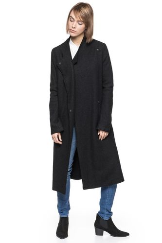 TOM TAILOR CLEAN COAT WITH DRAPED COLLAR CZARNY M na Arena.pl
