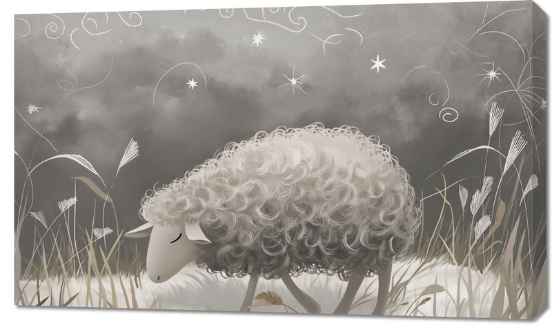 Obraz 100x60cm Bujna Owca zdjęcie 1