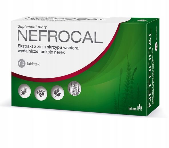 Nefrocal Wsparcie Układu Nerwowego 60 Tabletek zdjęcie 2