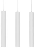 Wisząca lampa Hudson MLP8799 metalowa kaskada loft biała