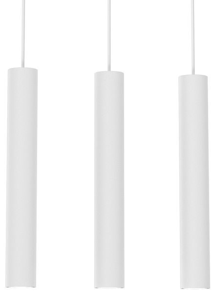 Wisząca lampa Hudson MLP8799 metalowa kaskada loft biała zdjęcie 1