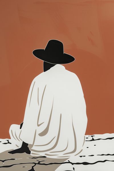 Plakat 20x30cm Rozmyślania w Oddali zdjęcie 1