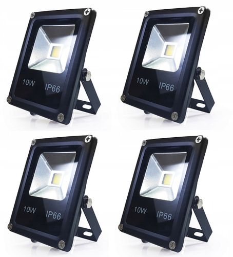 4x NAŚWIETLACZ LED SLIM 10W na Arena.pl