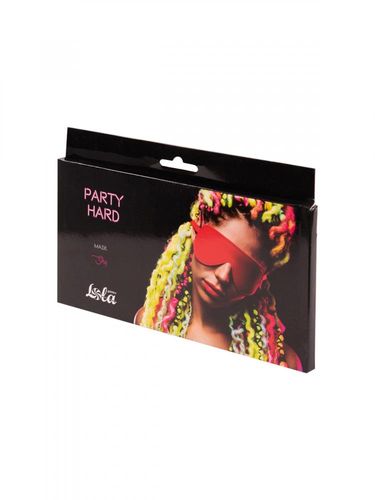 mask party hard shy red na Arena.pl