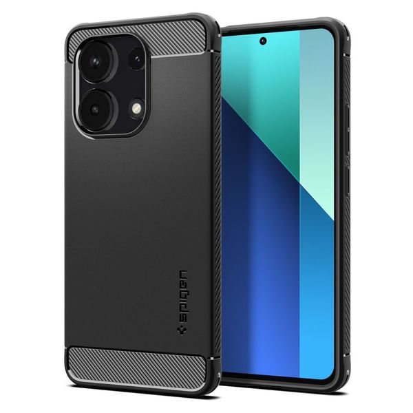 SPIGEN RUGGED ARMOR XIAOMI REDMI NOTE 13 4G / LTE MATTE BLACK zdjęcie 1