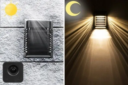 10x Lampka Solarna Elewacyjna LED z Czujnikiem zdjęcie 9