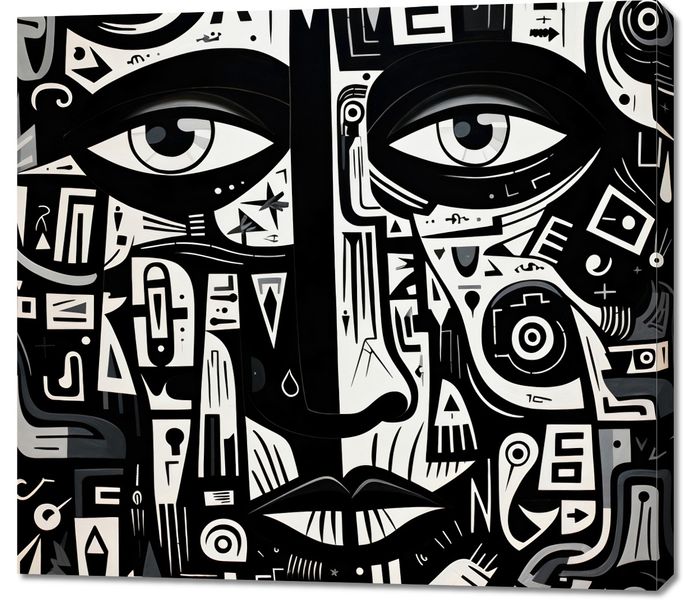 Obraz 100x90cm Labirynt Myśli zdjęcie 1