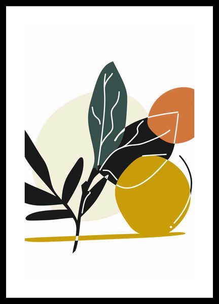 Plakat 61x91,5cm Elegancka Flora zdjęcie 3