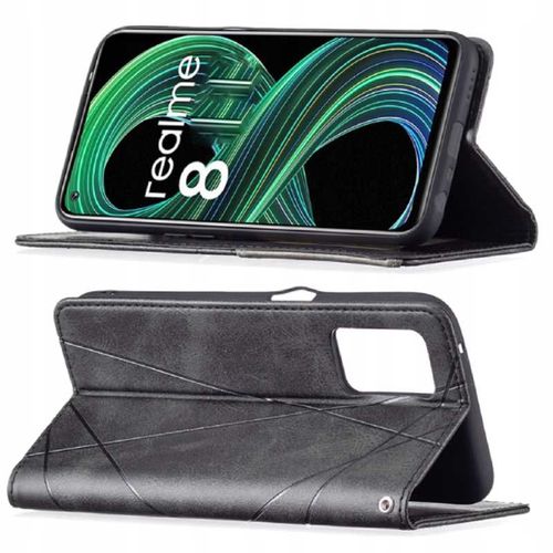 Zaps Origami Realme 8/8 Pro Czarny na Arena.pl